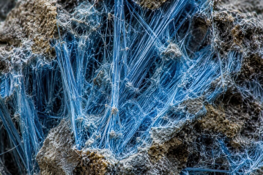 Crocidolite blue asbestos UPSCALED