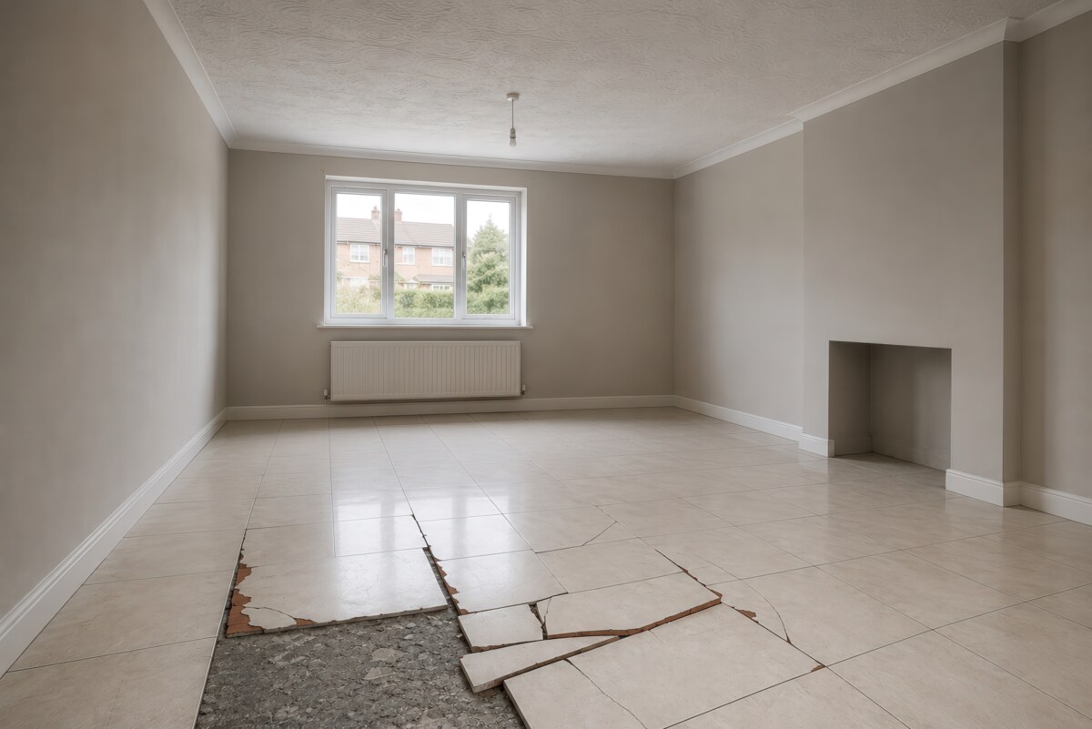 SMALL asbestos floor tiles UPSCALED SMALL asbestos floor tiles UPSCALED