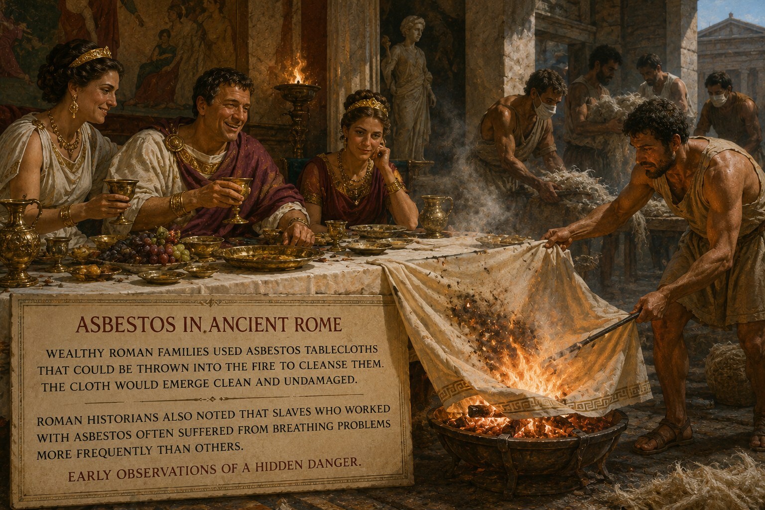 Asbestos in ancient rome Asbestos in ancient rome